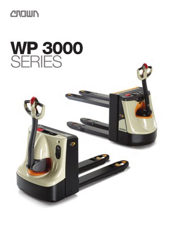 Crown WP3000 Manual Parts